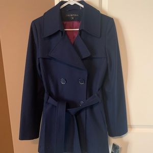 New Via Spiga navy blue wool jacket.